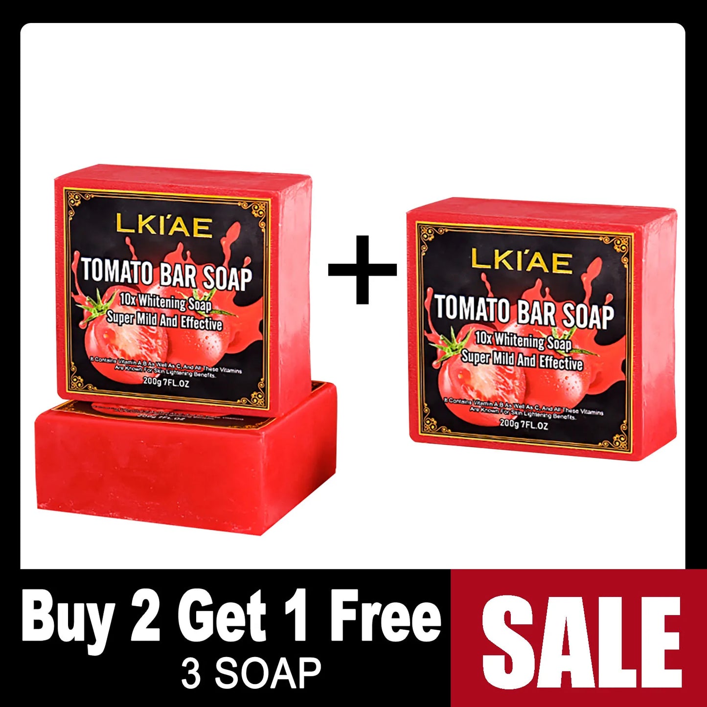 AILKE Aloe Vera Whitening Soap, Remove Acne, Pimples, Skin Radiant, Improve Skin Luster, Vegan Bath Wash for All Skin Types