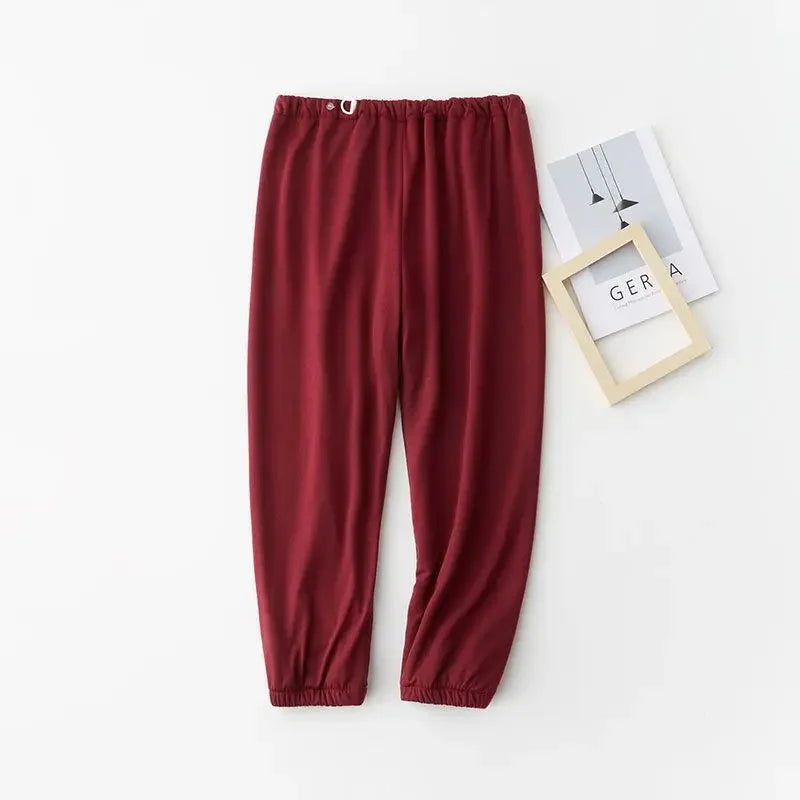 Adult Leak-Proof Washable Cotton Incontinence Pants for Bedridden Elderly Cloth Diaper