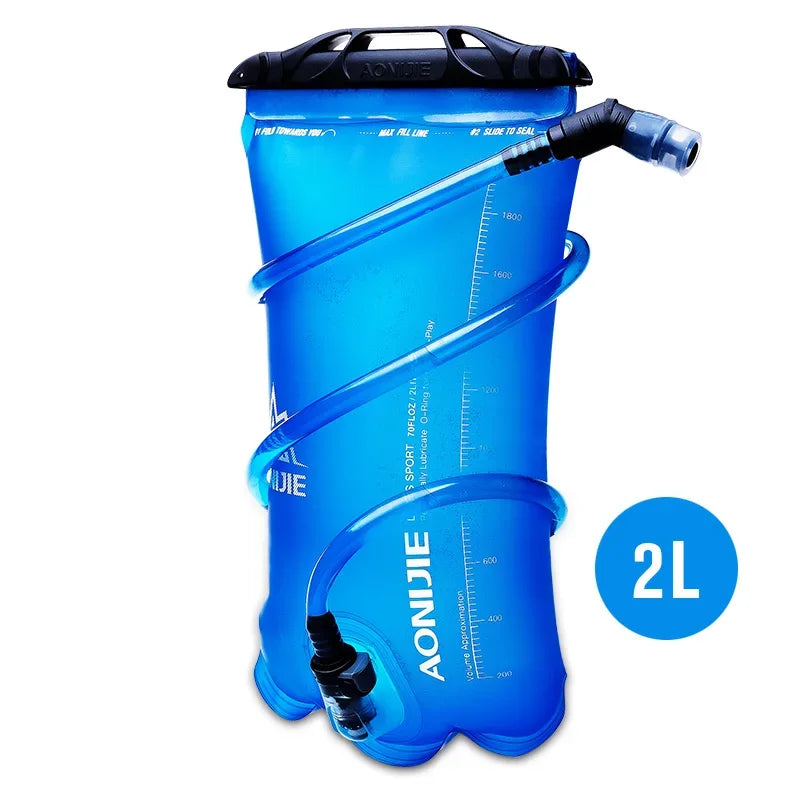 AONIJIE-Soft Reservoir Water Bladder Hydration Pack Water Storage BPA Free 1.5L, 2L, 3L for Running Vest SD16