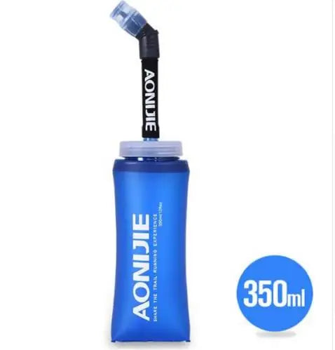 AONIJIE 170ml 200ml 250ml 500mml 350ml 600ml Running Sport Bicycle Soft Water Bottle Folding TPU Soft Flask Water Bag Cup
