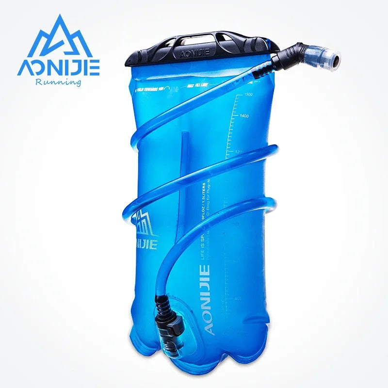 AONIJIE-Soft Reservoir Water Bladder Hydration Pack Water Storage BPA Free 1.5L, 2L, 3L for Running Vest SD16