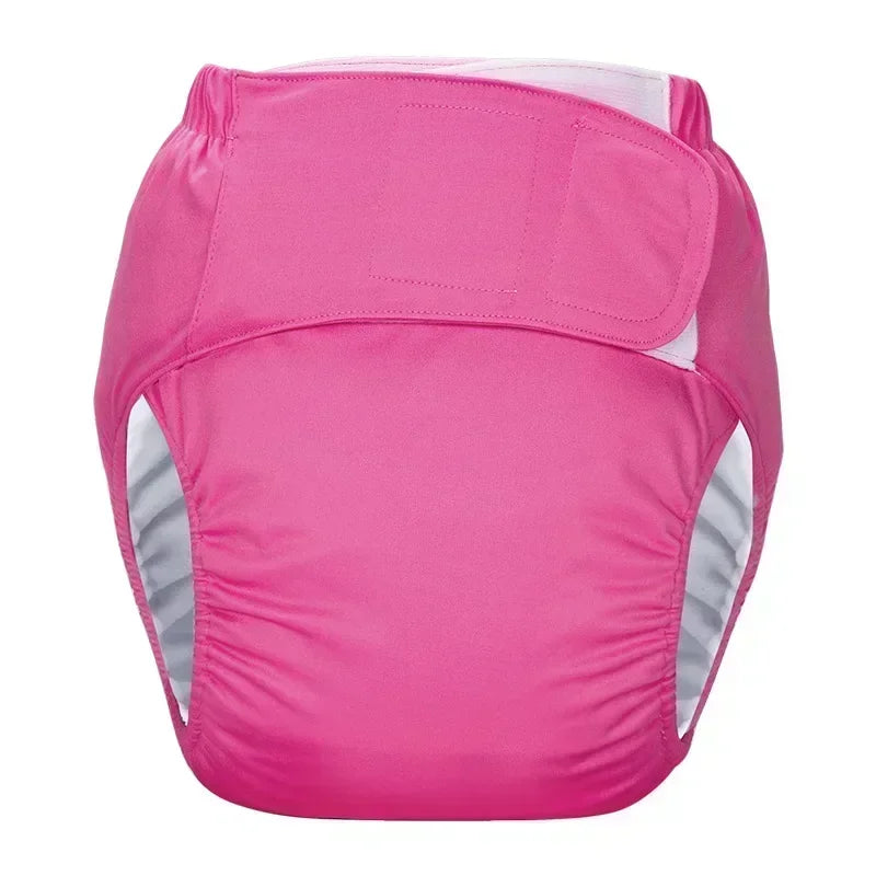 1PC Reusable Adult Diapers Large Size Washable Cloth Diaper for Patients Elderly Men and Women Incontinence Pants