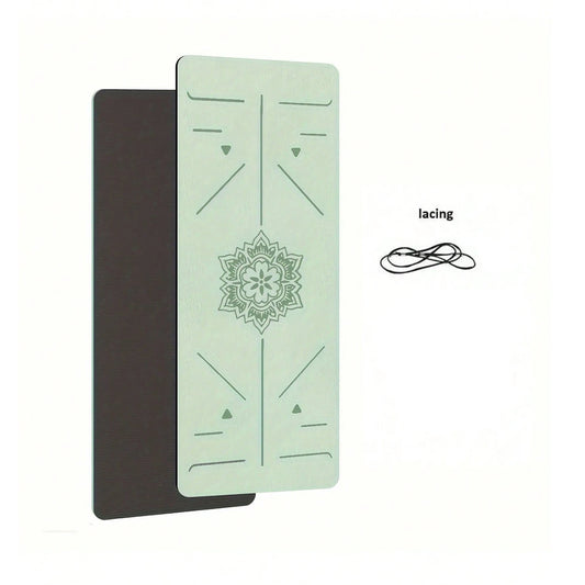 Anti-slip yoga MATS, Pilates fitness MATS, eco-friendly, women's yoga MATS, and exercise MATS suitable for home workouts