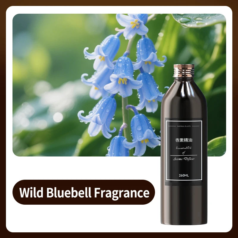260ML Long-Lasting Aromatherapy Essential Oil Refill Versatile Fragrance for Humidifiers Car Fresheners Home Use