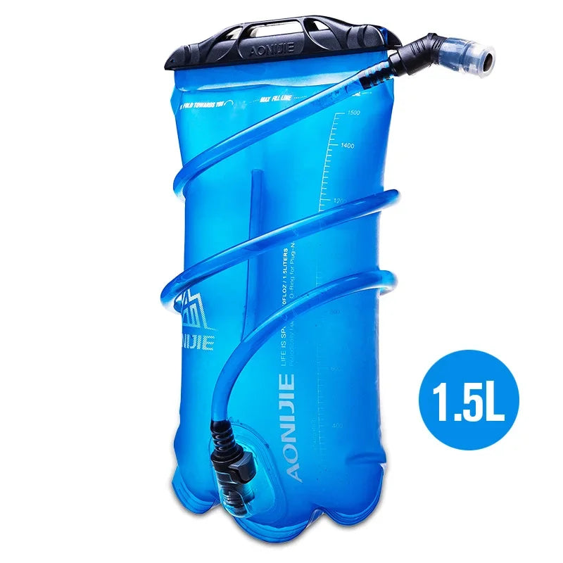 AONIJIE-Soft Reservoir Water Bladder Hydration Pack Water Storage BPA Free 1.5L, 2L, 3L for Running Vest SD16
