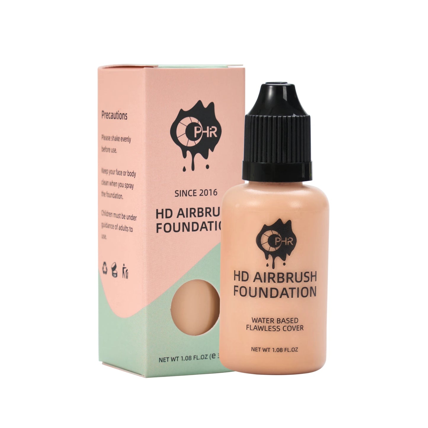 OPHIR Professional Airbrush Foundation 30ml/Bottle  7 Colors for Choose Spray Air Makeup Foundation for Airbrush Kit TA007
