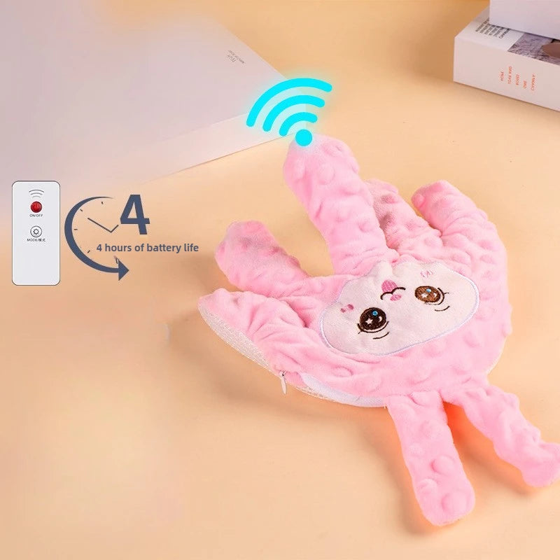 Cartoon Bear Baby Sleep Aid Newborn Soothing Pillow Comforting Hand Detachable with Remote for Comfortable Newborns Sleeping