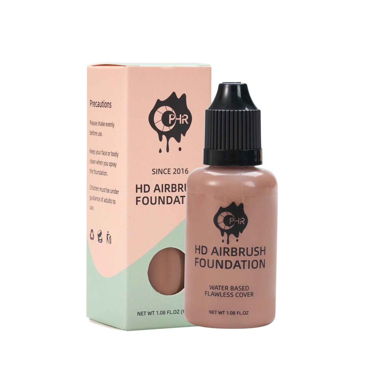 OPHIR Professional Airbrush Foundation 30ml/Bottle  7 Colors for Choose Spray Air Makeup Foundation for Airbrush Kit TA007