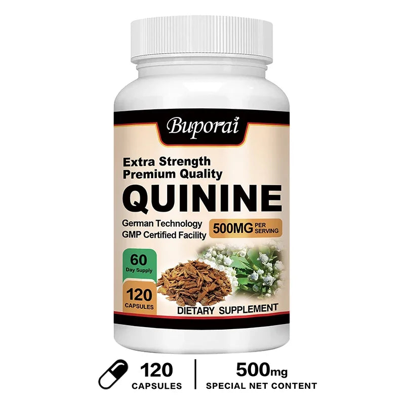 Quinine - Relieves Leg Cramps, Promotes Digestive Health, Made in The USA