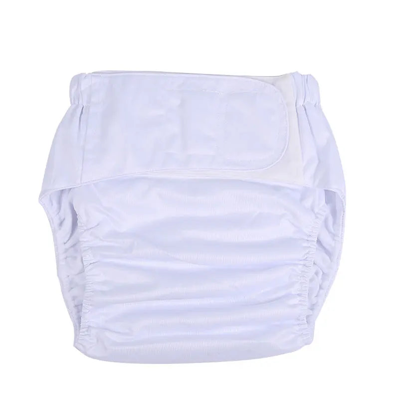 Reusable Adult Diapers, Large Size, Washable Cloth Diaper for Patients, Elderly Men and Women, Incontinence Pants, 1 Pc
