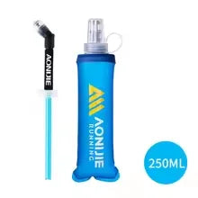 AONIJIE 170ml 200ml 250ml 500mml 350ml 600ml Running Sport Bicycle Soft Water Bottle Folding TPU Soft Flask Water Bag Cup