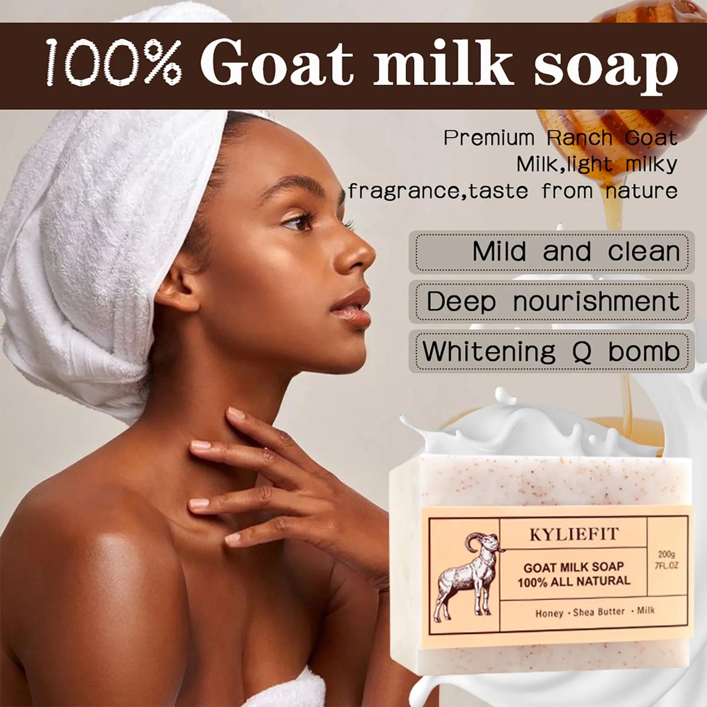 AILKE Aloe Vera Whitening Soap, Remove Acne, Pimples, Skin Radiant, Improve Skin Luster, Vegan Bath Wash for All Skin Types
