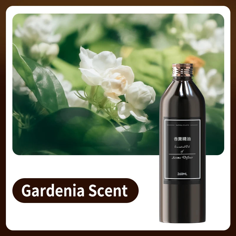 260ML Long-Lasting Aromatherapy Essential Oil Refill Versatile Fragrance for Humidifiers Car Fresheners Home Use